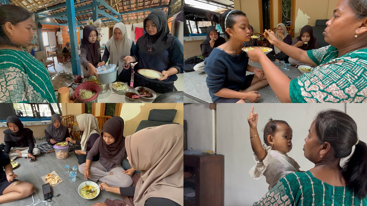 PENUTUPAN SAK URUNGE POSO MANGAN BARENG ANAK ANAKKU-ndang dipuasno nduk sesok wes poso🤭😍🥰👍🏻
