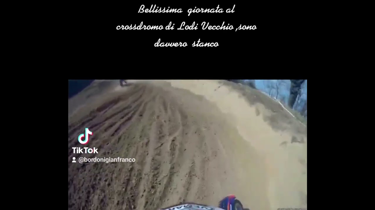 Bellissima  giornata  al crossdromo di Lodi Vecchio