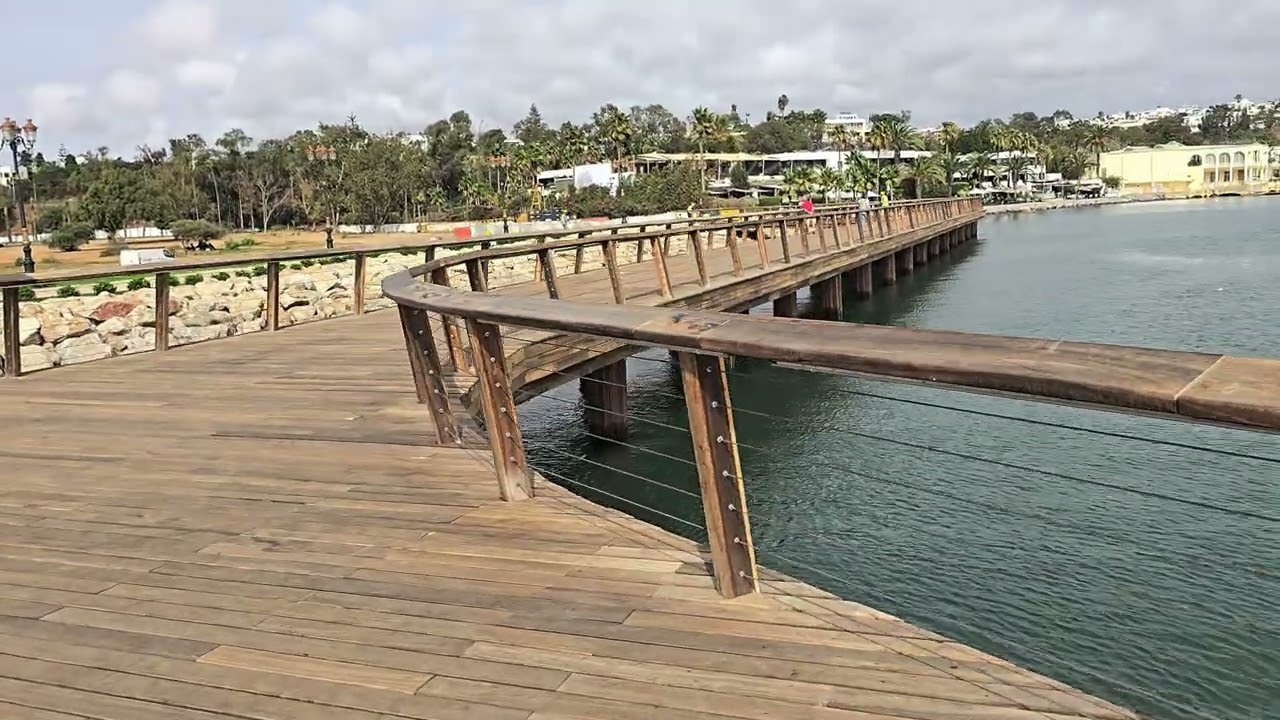 PASSERELLE  AQUATIQUE  BOUREGREG  SALÉ   MOROCCO   2025