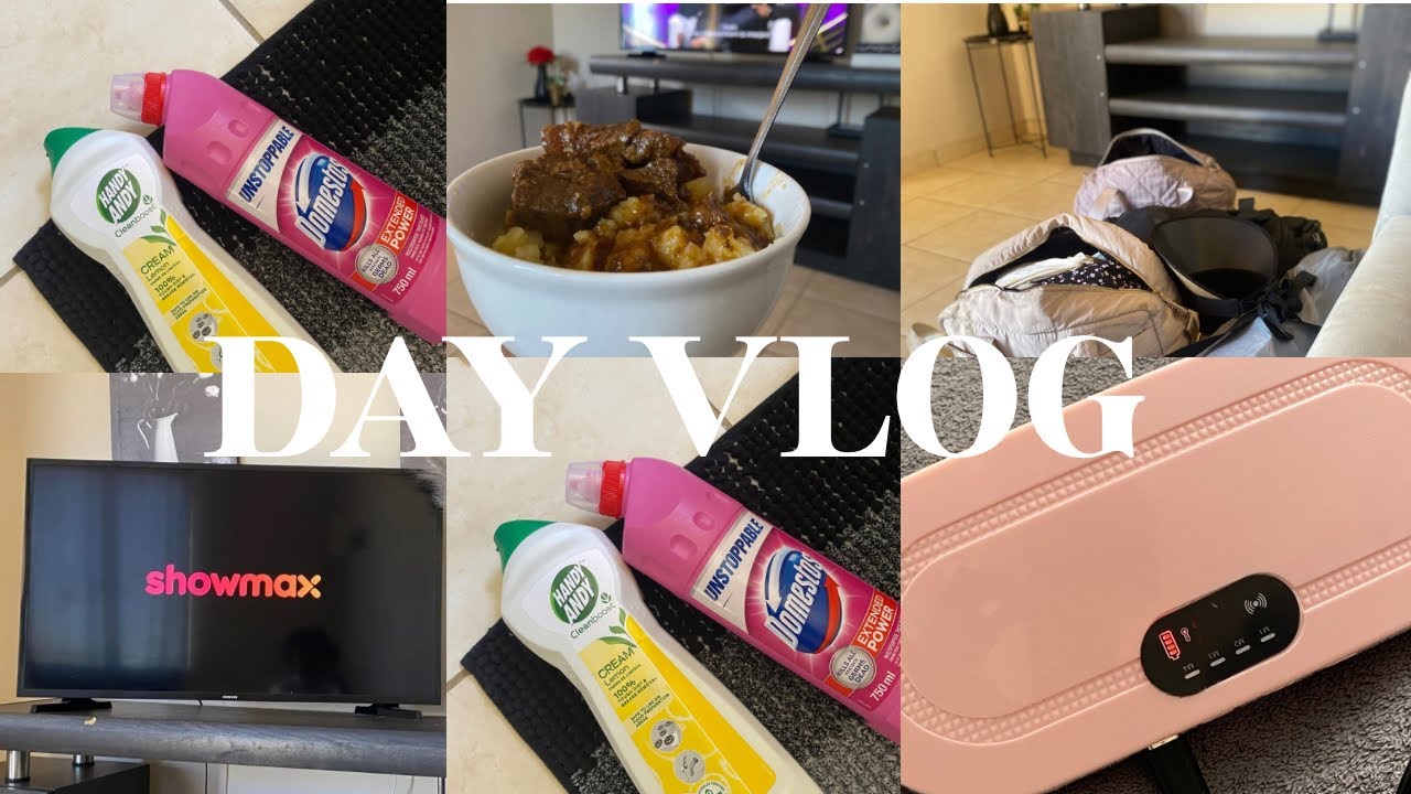 Vlog: spend the day with me while I clean up my space |Namibian YouTuber 
