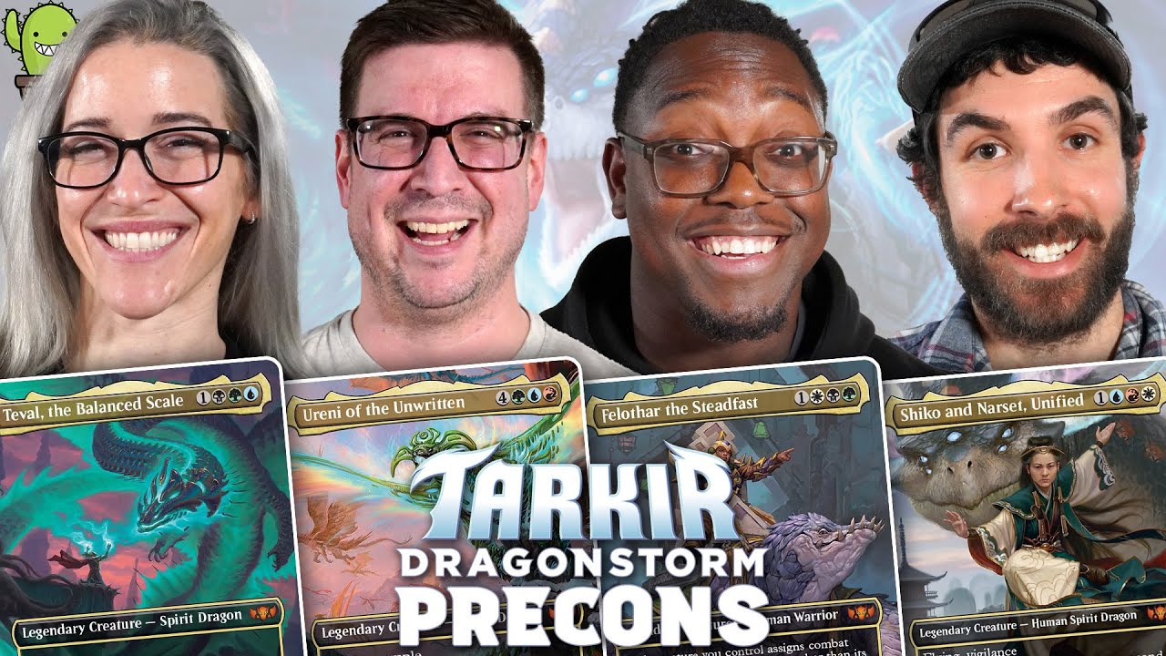 FIRST LOOK TARKIR: DRAGONSTORM COMMANDER | Ureni VS Shiko and Narset VS Felothar VS Teval