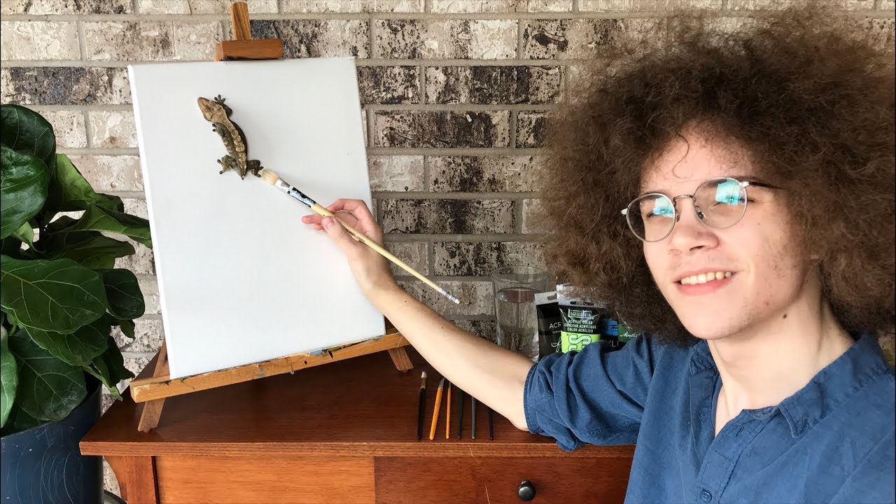 The Joy of Painting Reptiles with Daniel Carter | Episode 1: HAPPY HALLOWEEN!
