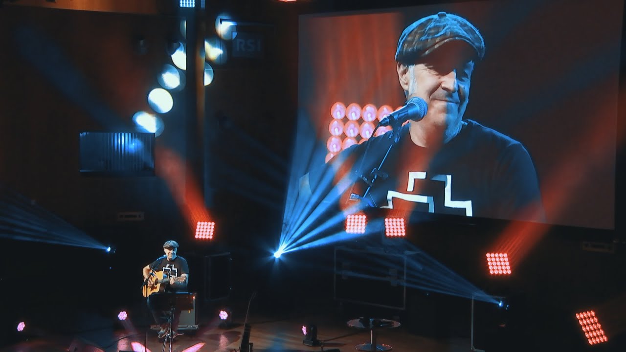 Davide Van De Sfroos canta Bob Marley - Redemption Song | RSI Musica