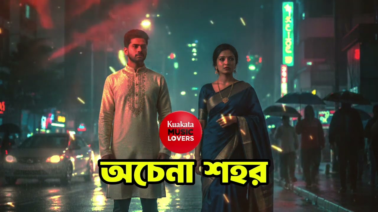 Ochena Sohor । অচেনা শহর। Bangla song। New Music। New Song। Love Song। 