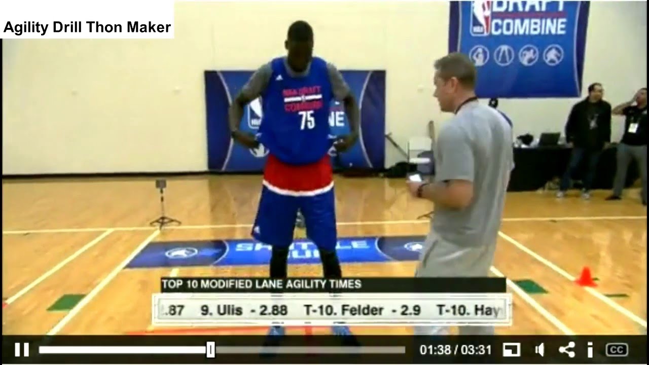 Thon Maker Agility Drill NBA Pre Draft