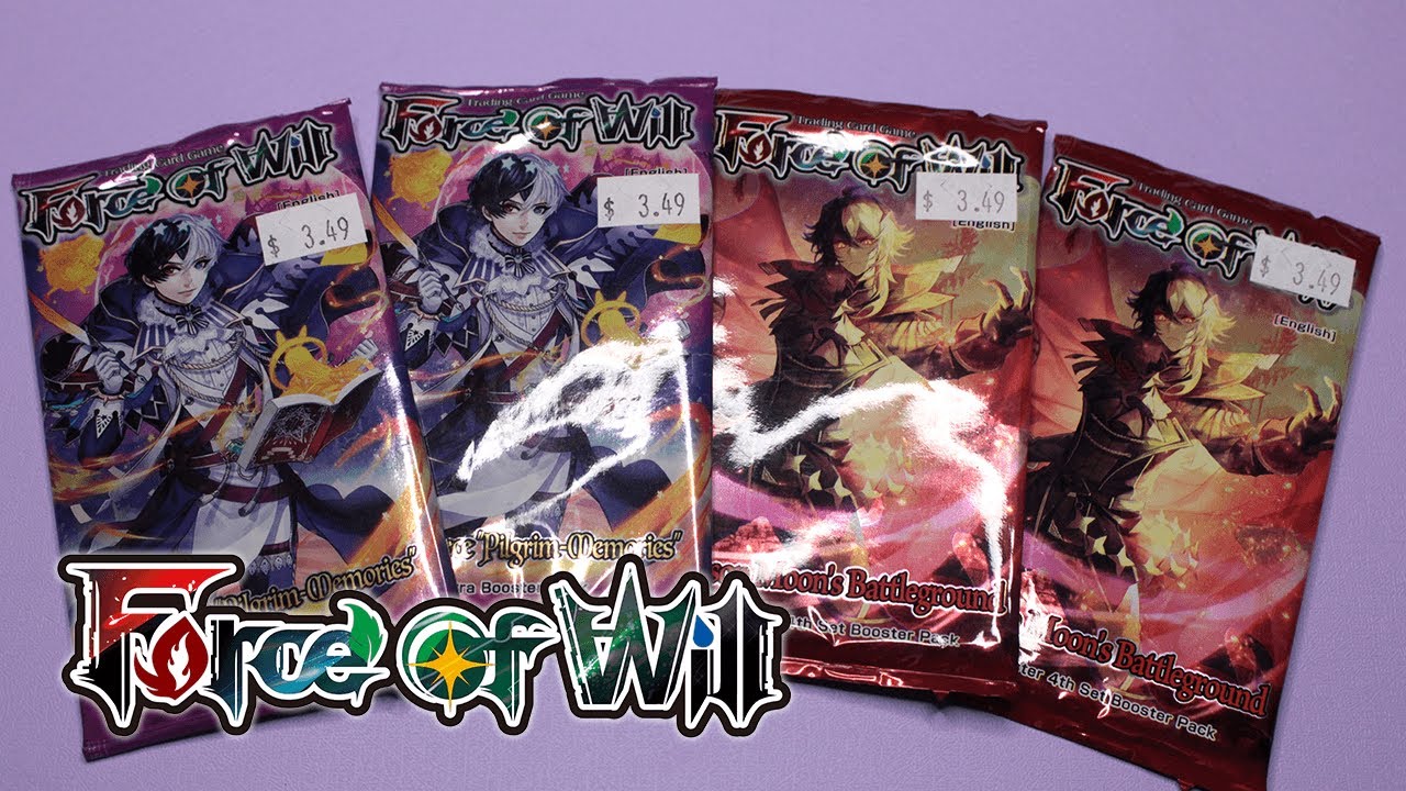 Force of Will Trading Card Booster Pack Opening #13 | Pilgrim-Memories, Crimson Moon