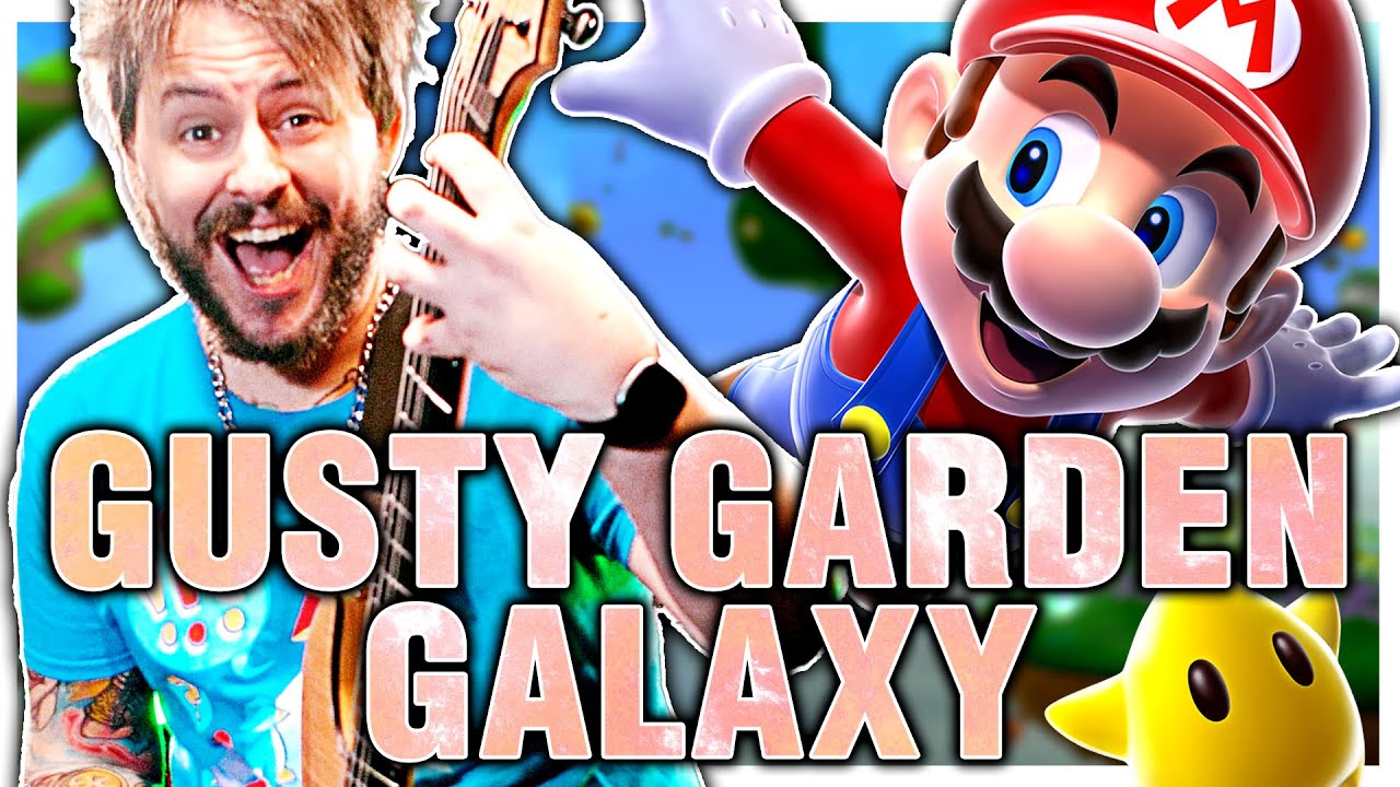 Super Mario Galaxy - GUSTY GARDEN GALAXY Metal Guitar Cover | FamilyJules