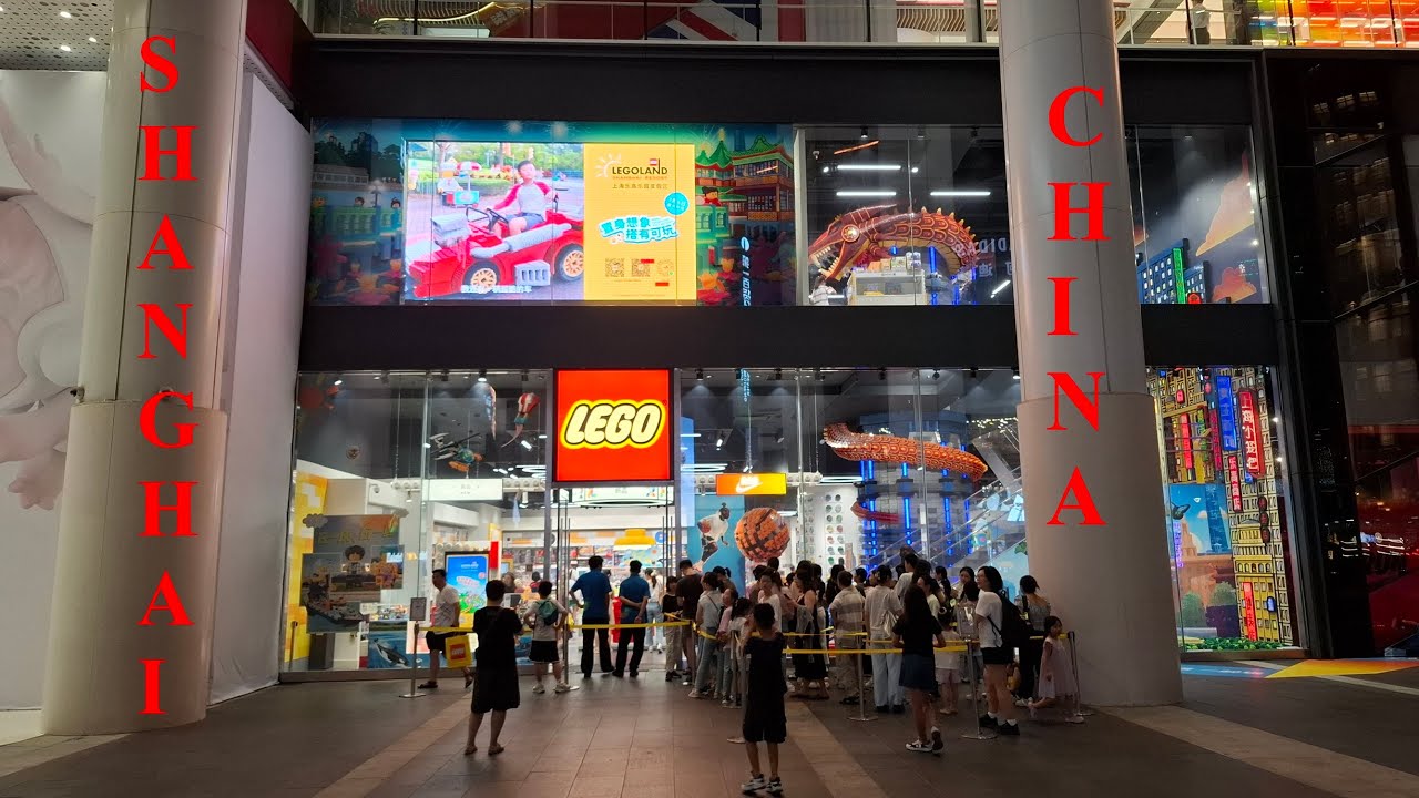 LEGO shop Shanghai Lego Laden Shanghai Лего магазин Шанхай Tienda LEGO Shanghai