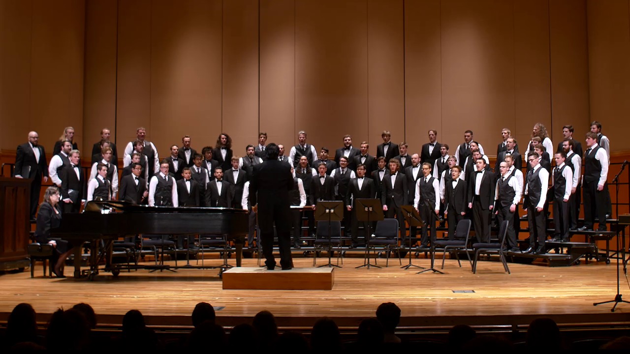Conductor Kyle Fleming - DU Lamont Men's Choir - 