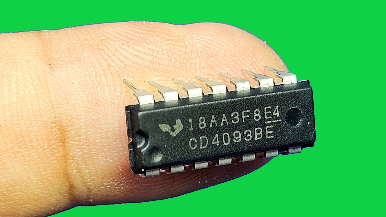 3 крутых электронных проекта с использованием микросхемы CD4093