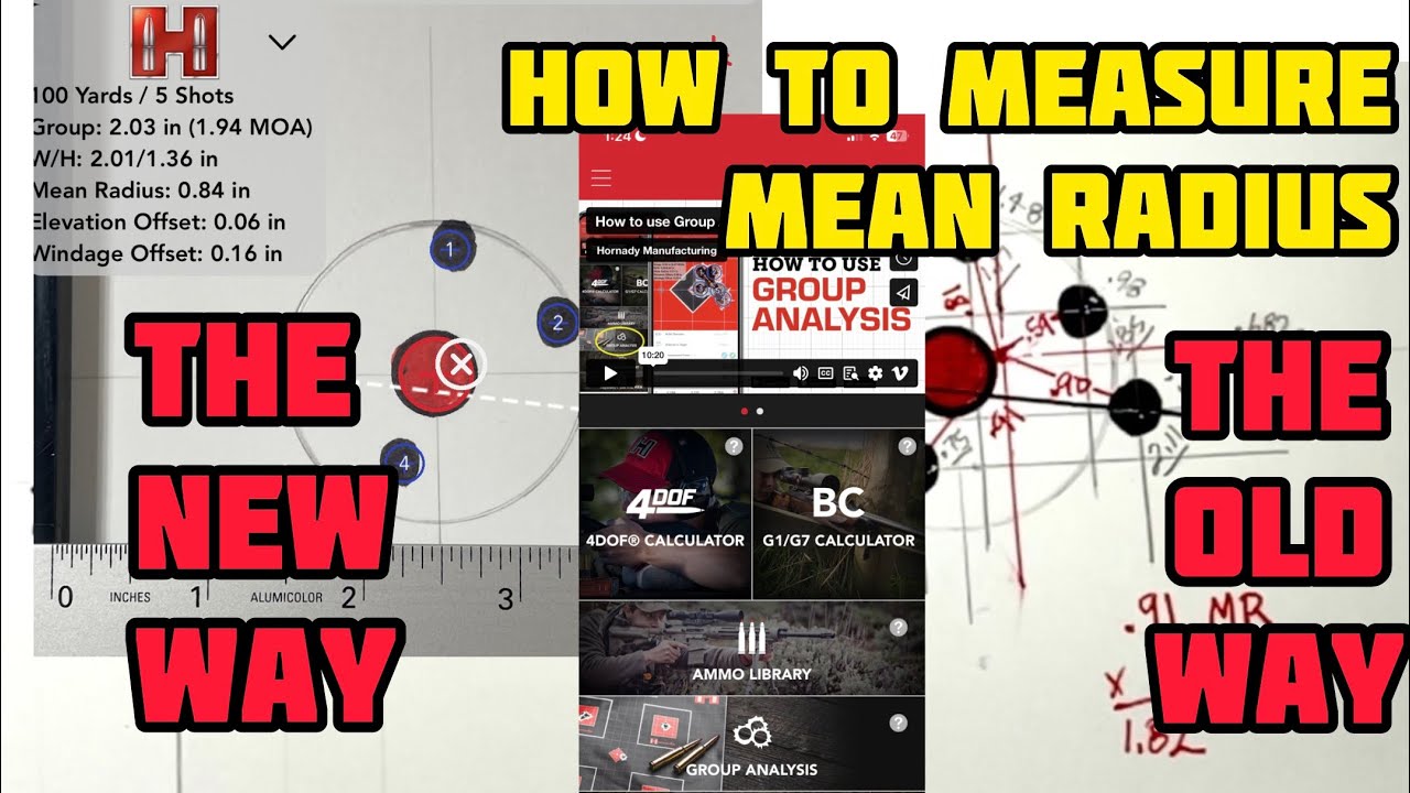 How to Calculate Mean Radius; the Old Way and the New Way. Why it matters..