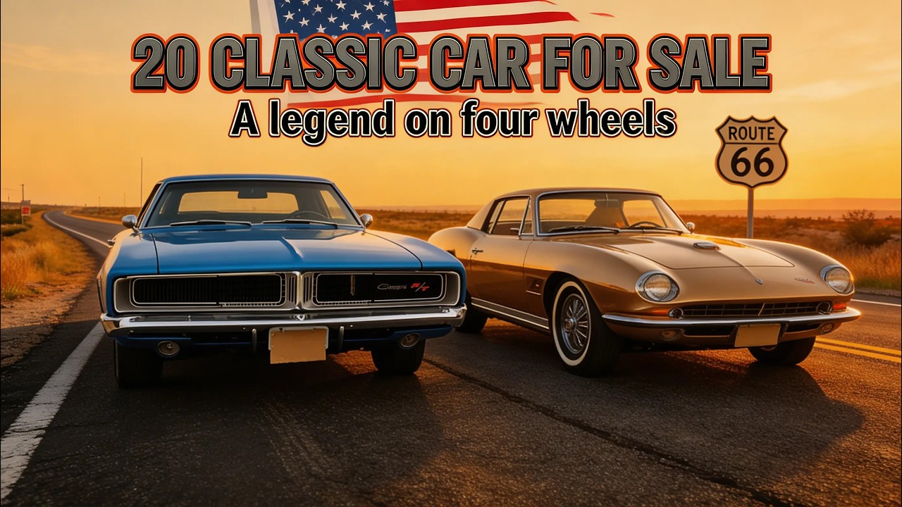 Classic Cars For Sale | 20 Amazing American Classics You Can Buy Right Now #classic #automobile