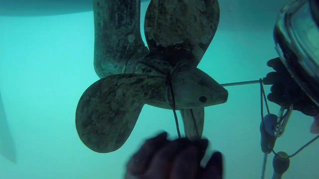 Sail Drive 120S-D Loose Anode Repair
