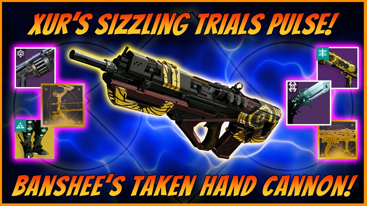 Xur's Sizzling Trials Pulse! Poisonous Exotic Catalyst! Banshee Has a Corker!