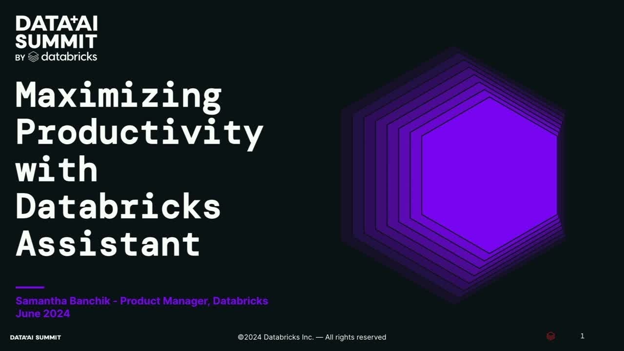 Maximizing Productivity with Databricks Assistant: Key Strategies and Tips