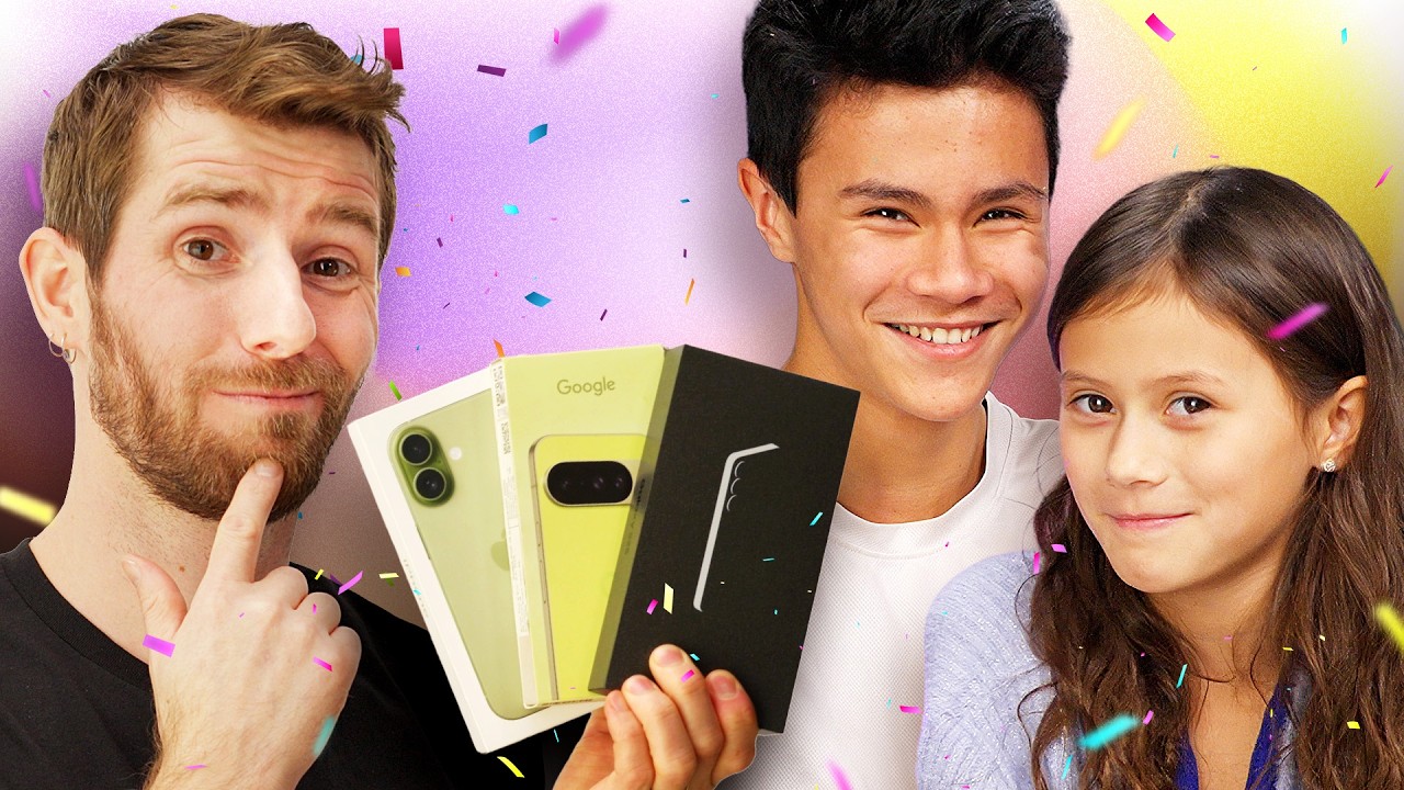 My Kids can Pick ANY Phone They Want For a Present