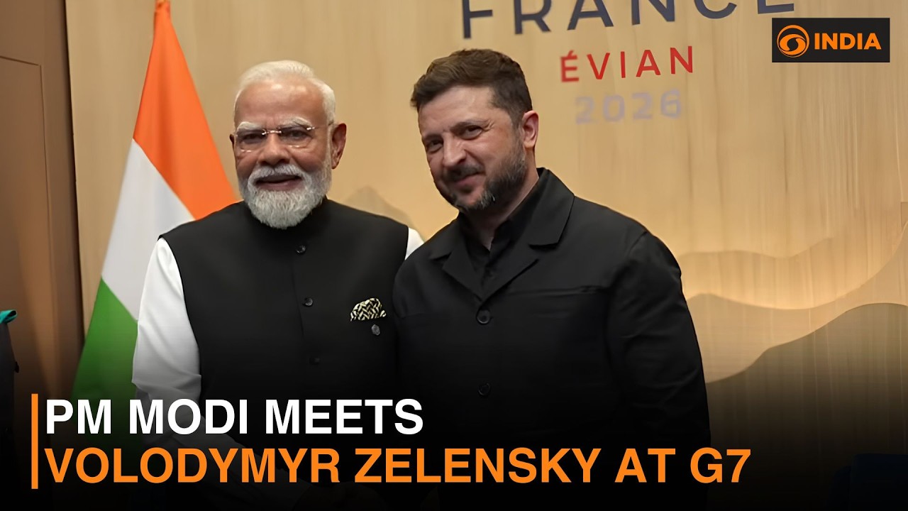 India-Ukraine relations in focus as PM Modi meets Zelensky at G7