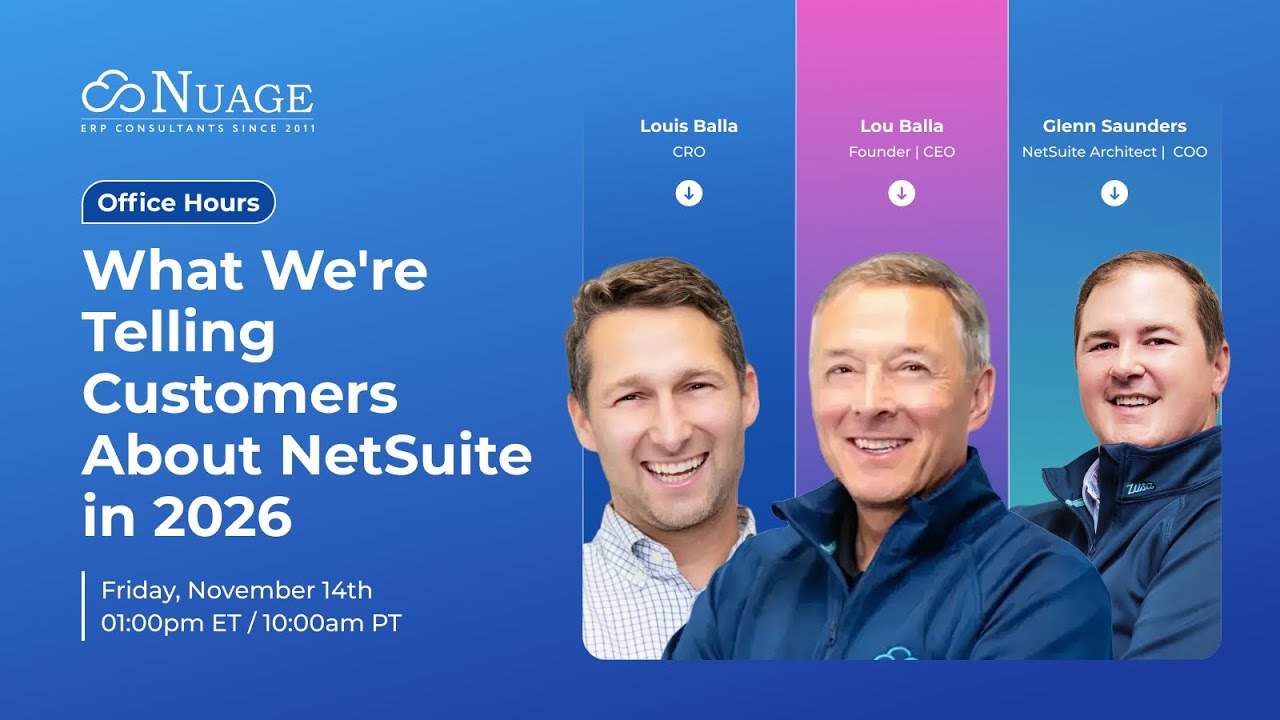 NetSuite 2026 Predictions: AI Readiness & What to Do Now