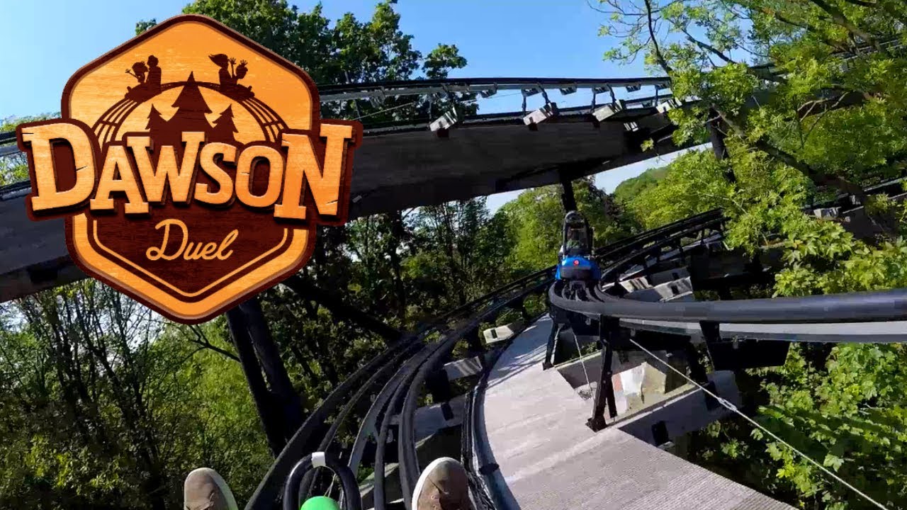Dawson Duel On Ride POV - Bellewaerde