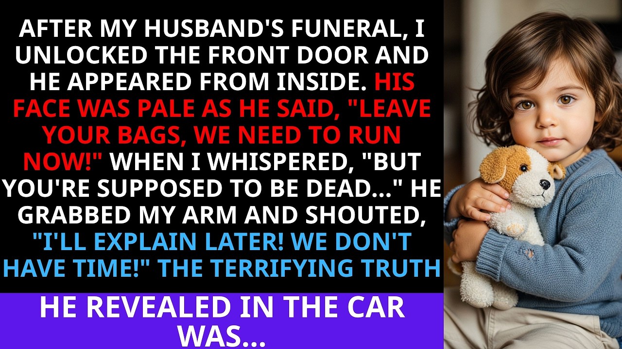After my husband's funeral, I found him waiting at home and he screamed 
