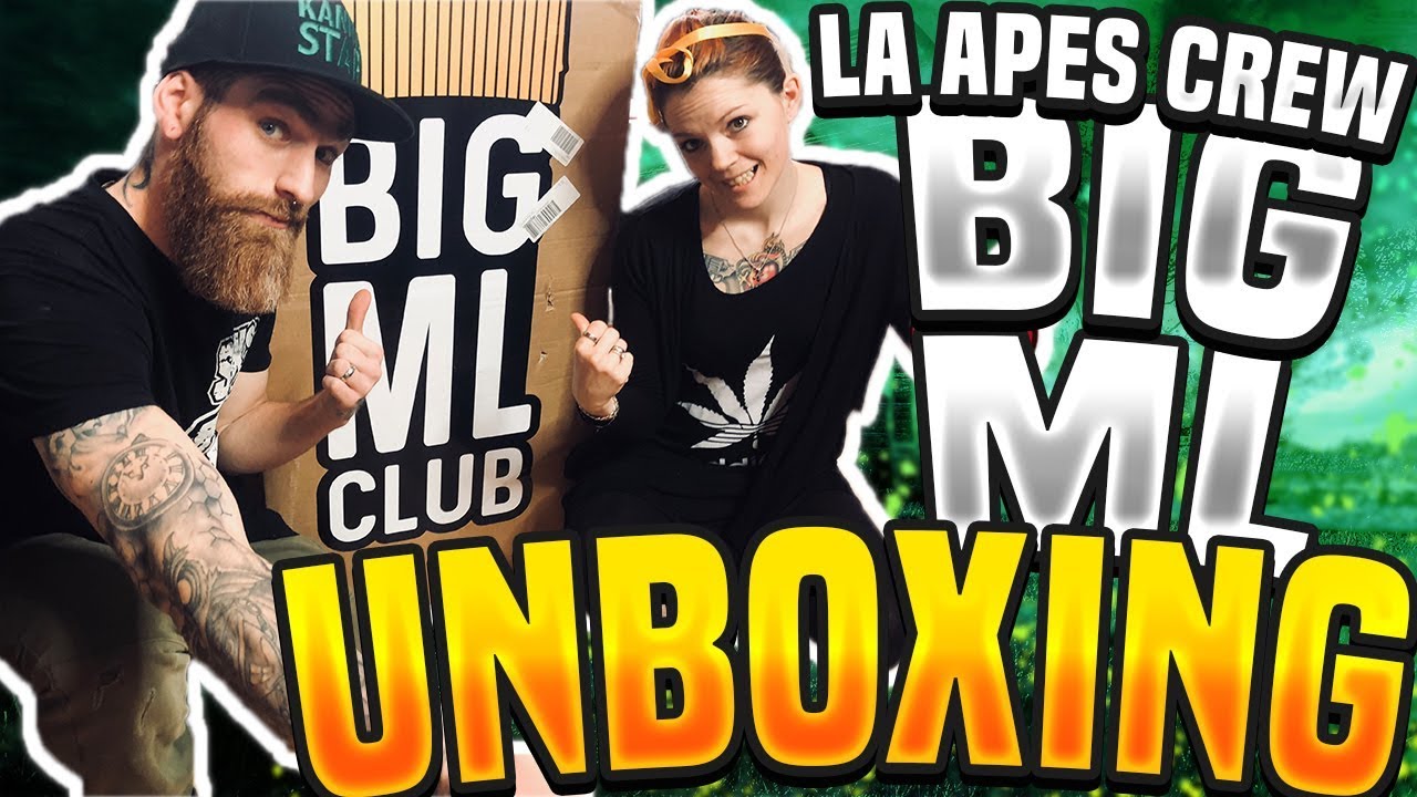BIG ML CLUB ♛ Monster UNBOXING der ApesGang  ⋮ VapingApes 4k