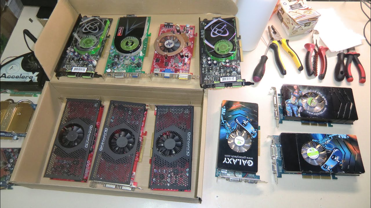 AXLE GeForce 7950 GT AGP repair