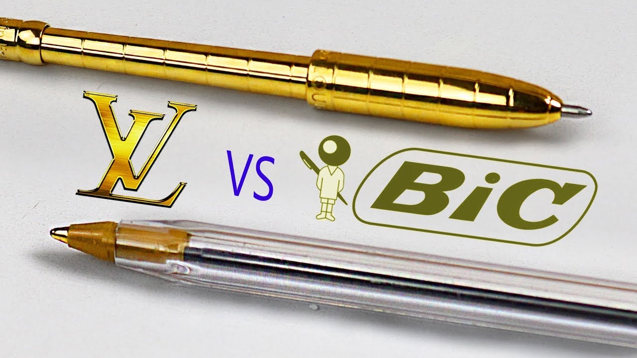 $300 LOUIS VUITTON PEN vs $0 PEN: Which Is Worth The Money?