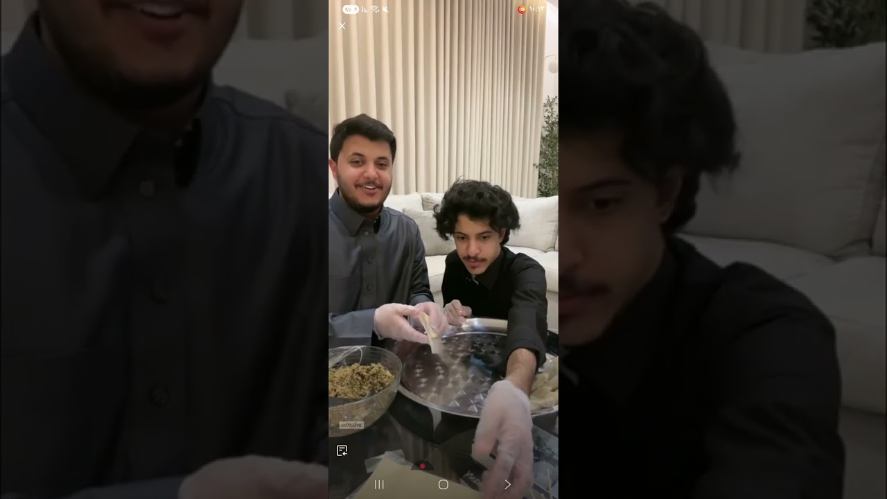 علي  وزياد  لف سمبوسه  رمضان #اكسبلور 