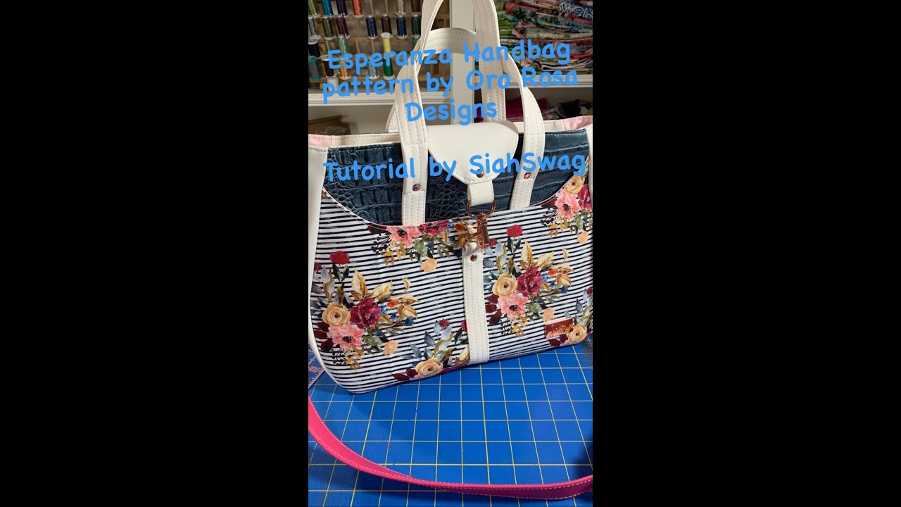 Esperanza Handbag pattern by Oro Rosa Patterns