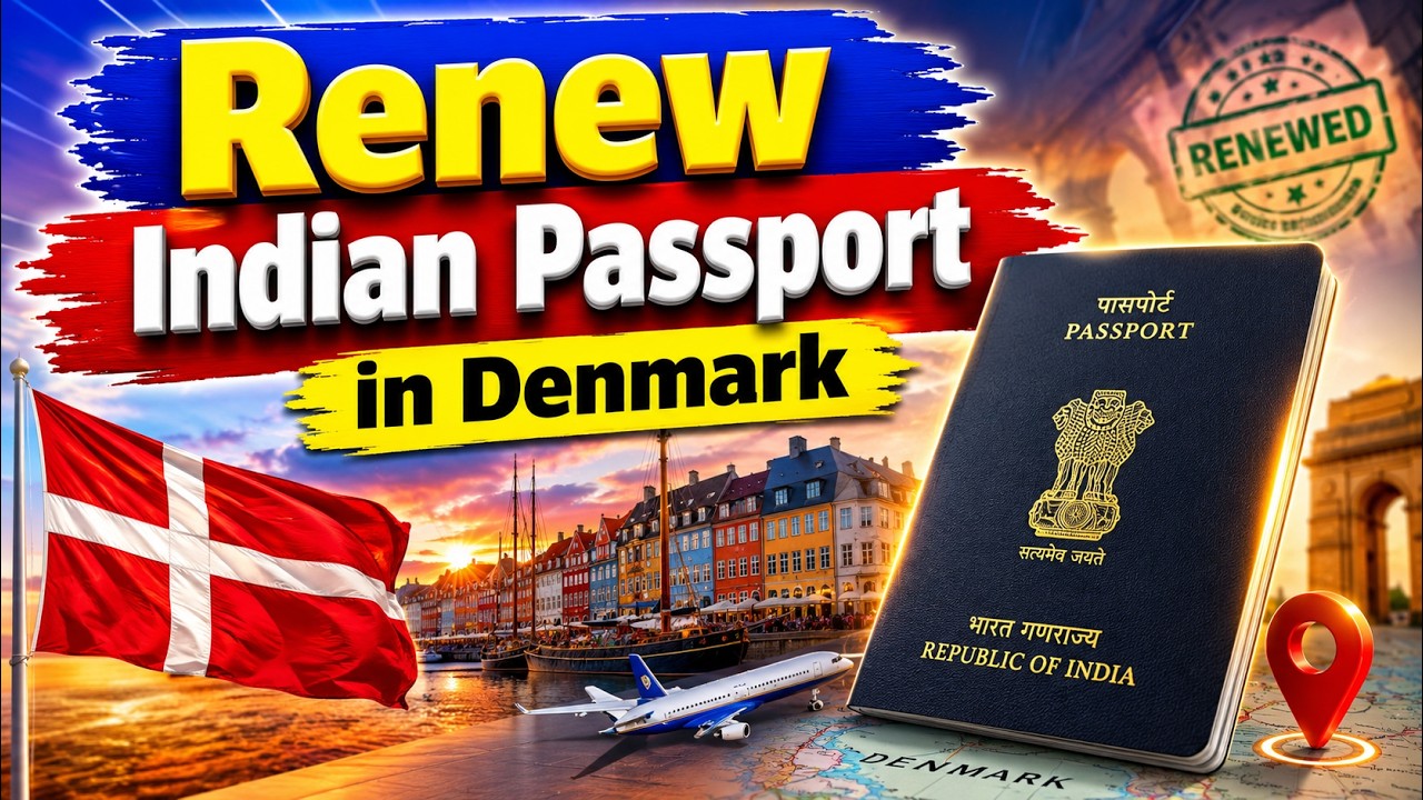 How to Renew Indian Passport from Denmark | Complete Guide to Passport Reissue