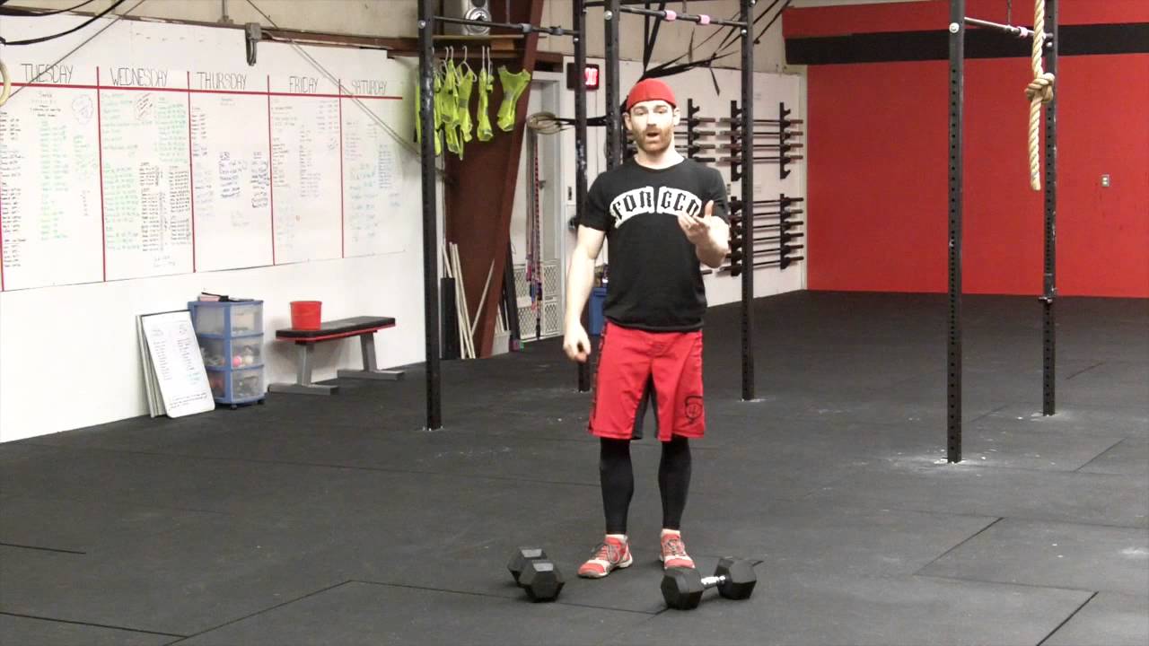 CrossFit Dumbbell Squat Clean - Northstate CrossFit