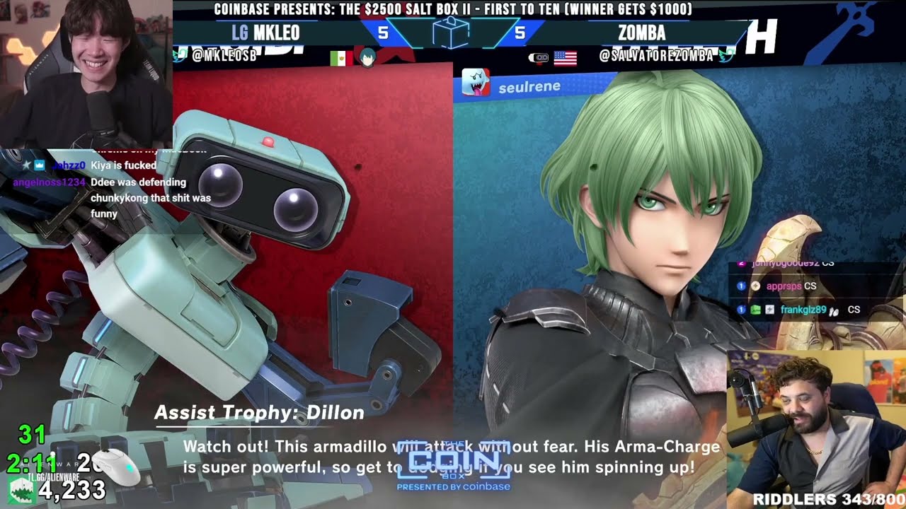 MkLeo (Byleth) vs Zomba (R.O.B.) - Saltbox - Riddles Watch Party | 01 Jun '23