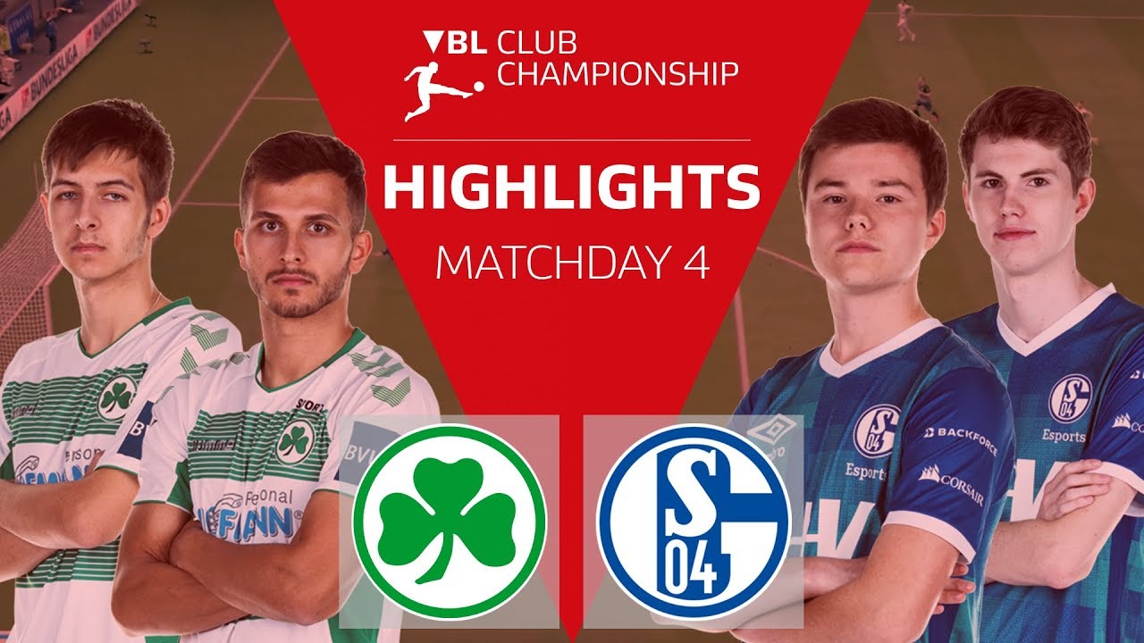 SpVgg Greuther Fürth - FC Schalke 04 | Highlights - 4. Spieltag | VBL Club Championship 2019/20