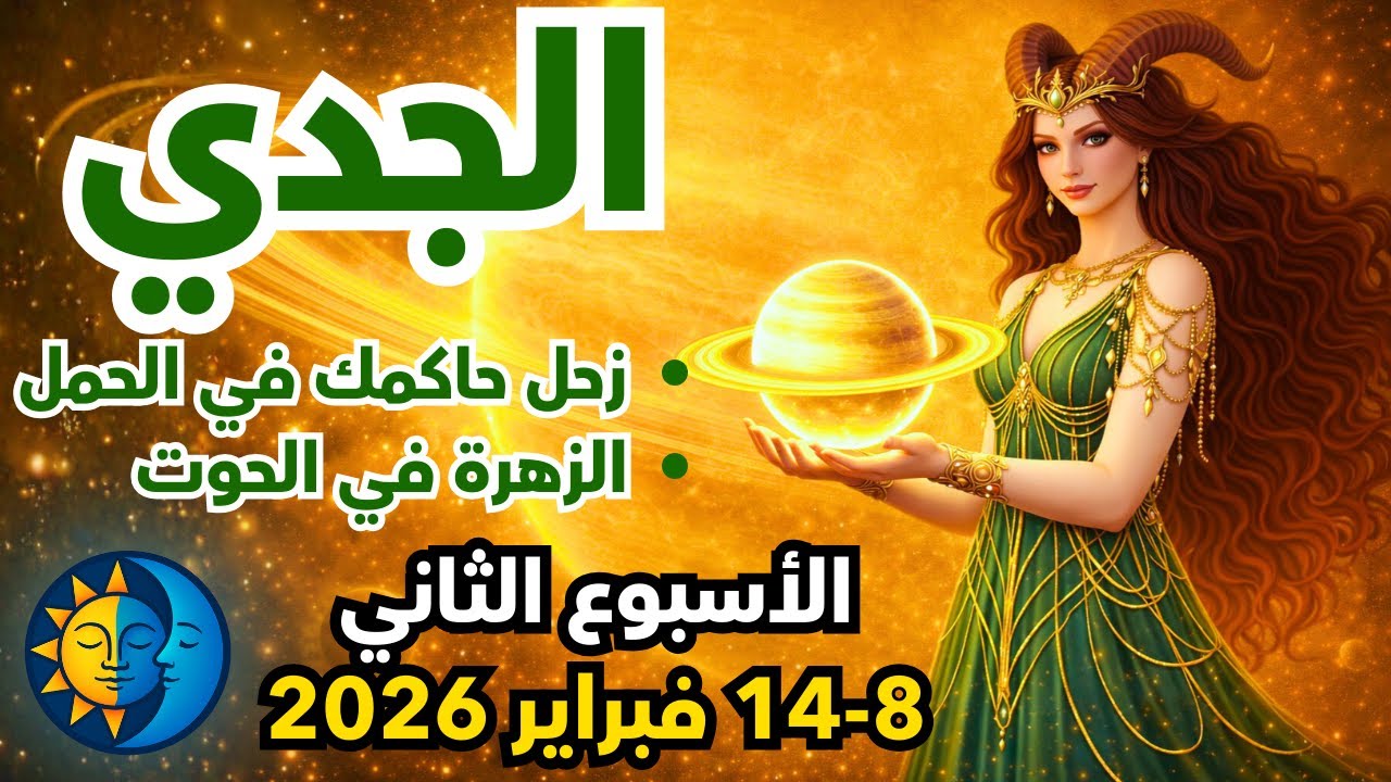 برج الجدي ♑️ الاسبوع الثاني 8-14 فبراير: حاكمك زحل يبني لك أماناً جديداً ومفاجأة تغير مكان إقامتك!