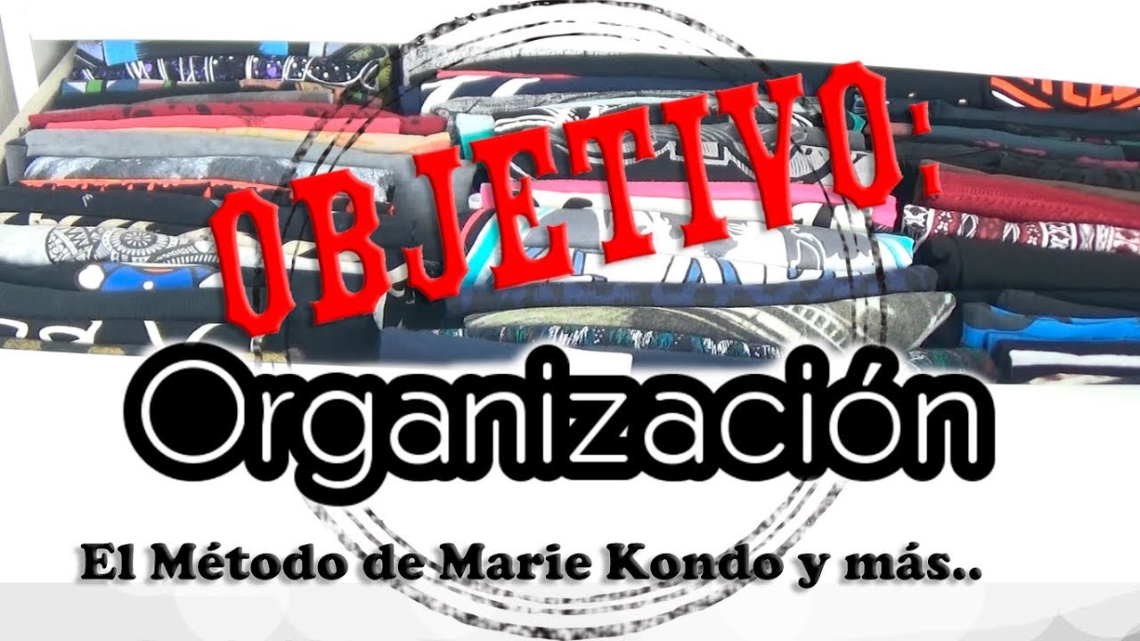 ¡¡ORGANIZACIÓN!! El método de Marie Kondo y otros trucos para mantener el orden