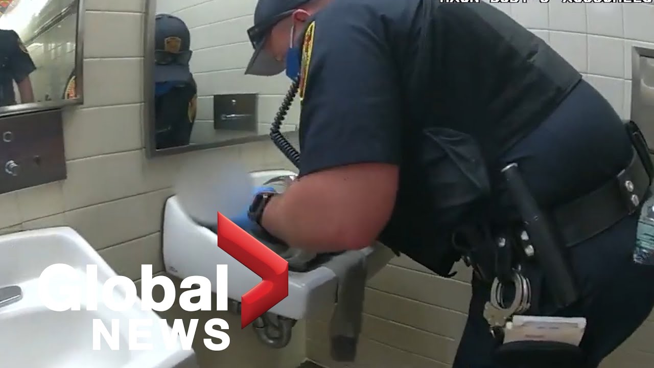New Jersey transit officer saves newborn baby's life with CPR