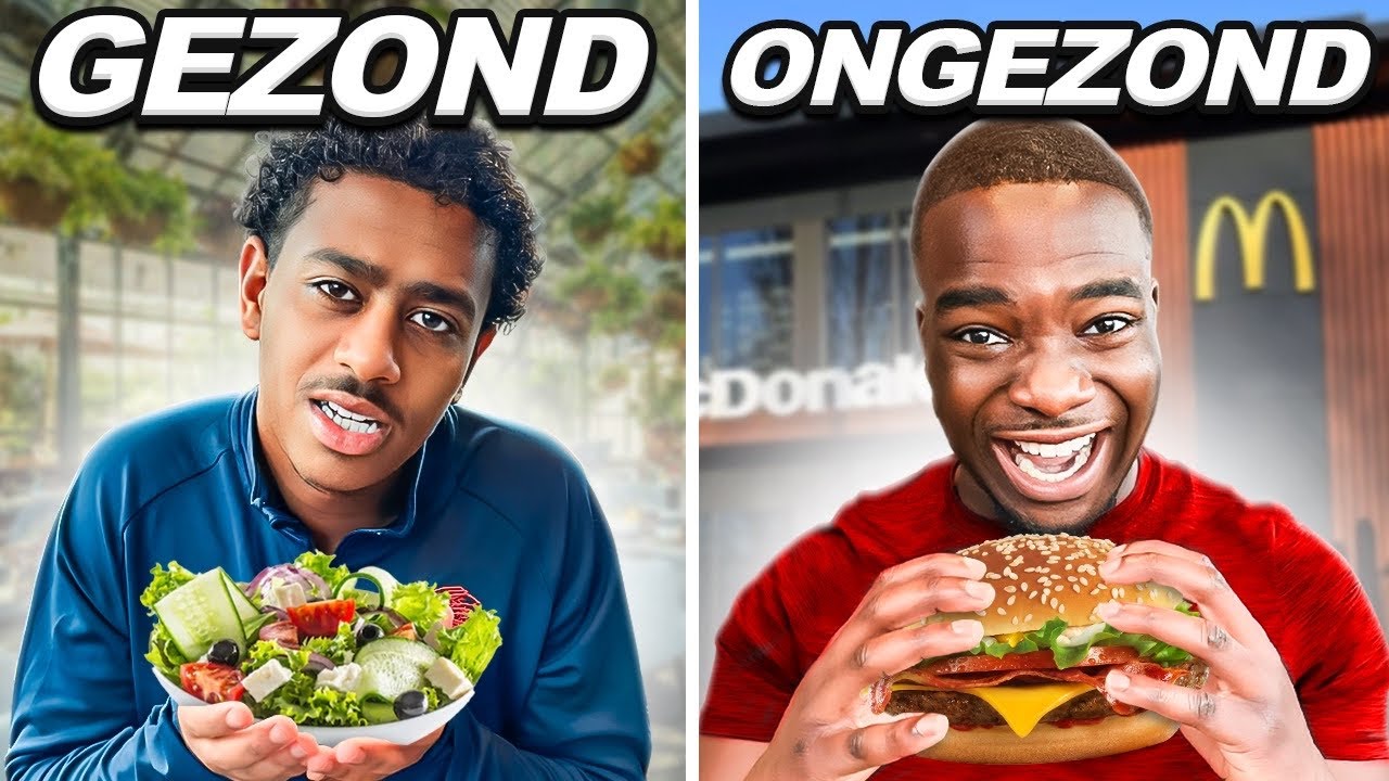 2500KCAL VS 5000KCAL Challenge😨