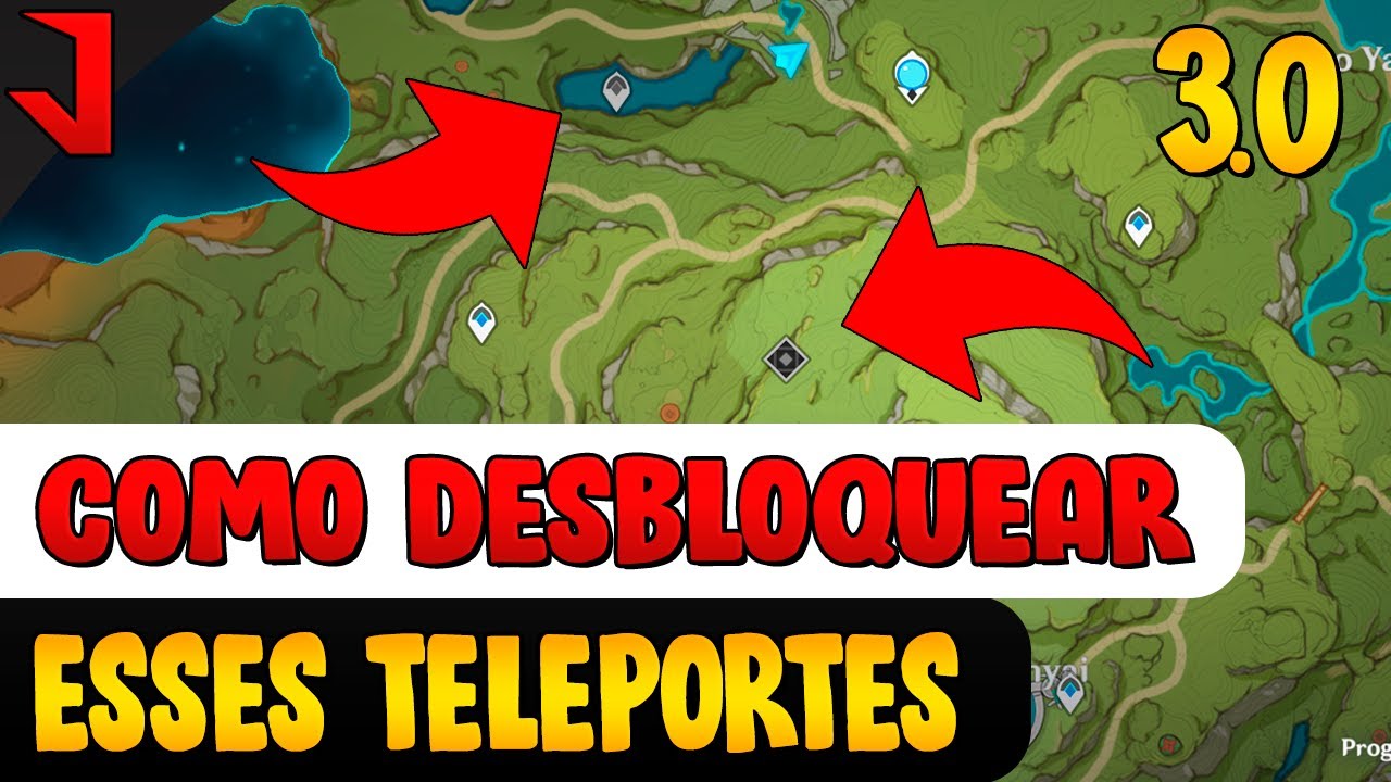 COMO DESBLOQUEAR O TELEPORTE DEBAIXO D'AGUA E O DOMÍNIO FRAGMENTOS DE SONHOS INFANTIS GENSHIN IMPACT