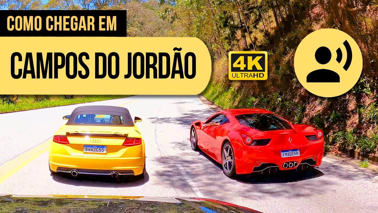 Como chegar em Campos do Jordão?  Subida da serra com narração! #205