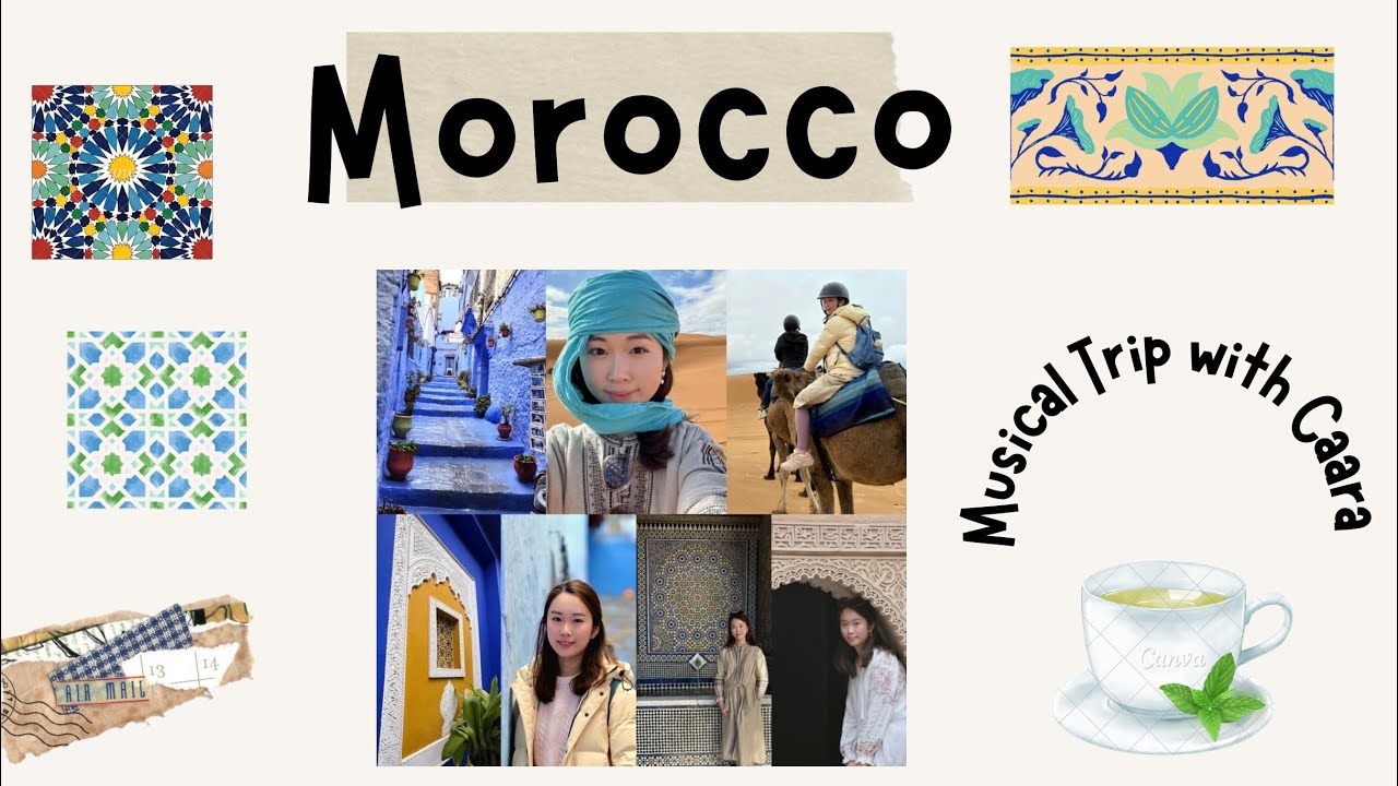 A Musical Journey Through Morocco 🇲🇦 | Sahara, Marrakech & Flute