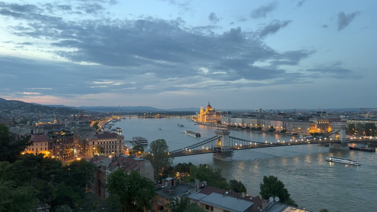 2023/05/22 Budapest, sunset & thunderstorm