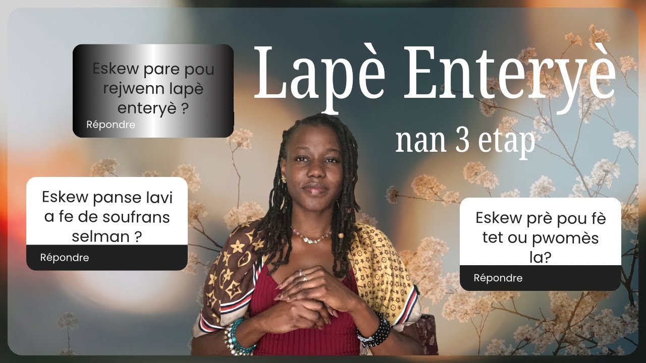 3 Etap pou Jwenn yon Lapè Enteryè 