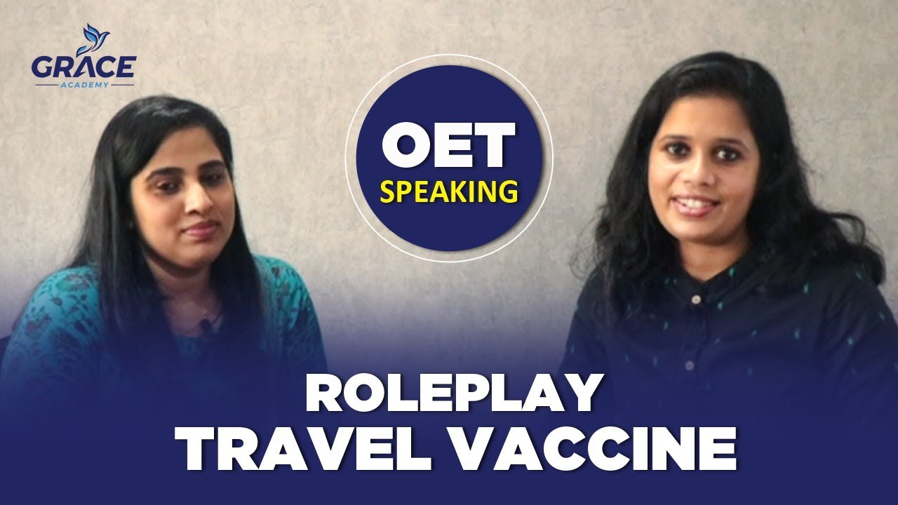 ROLE PLAY- TRAVEL VACCINE