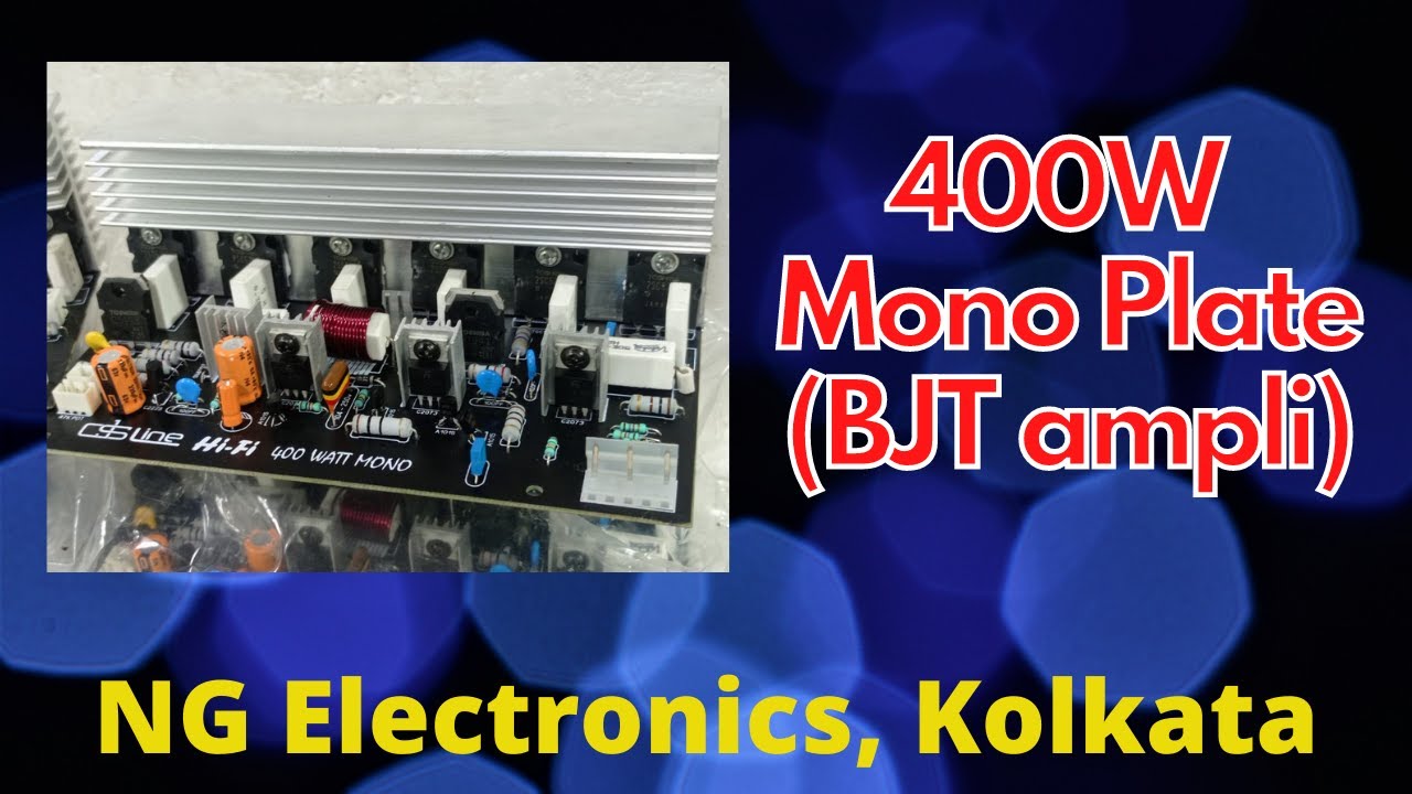 400 Вт моно усилитель Board II BJT Amplifier II лучший для сабвуфера