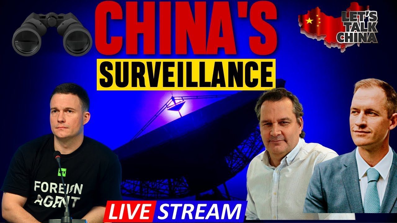 LIVE STREAM | China's Surveillance | Let's Talk China Cyrus Janssen, iEarlgrey | Reporterfy