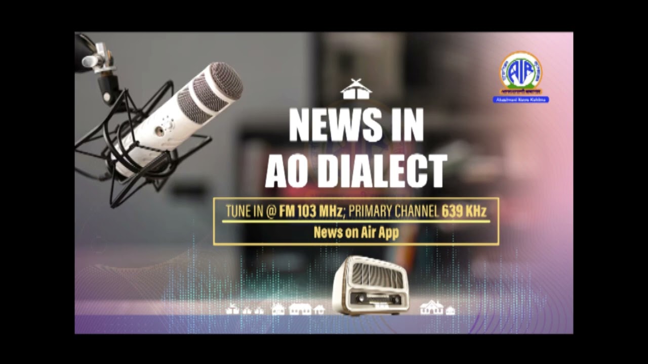Akashvani News Kohima Ao Dialect Bulletin on February 27, 2026