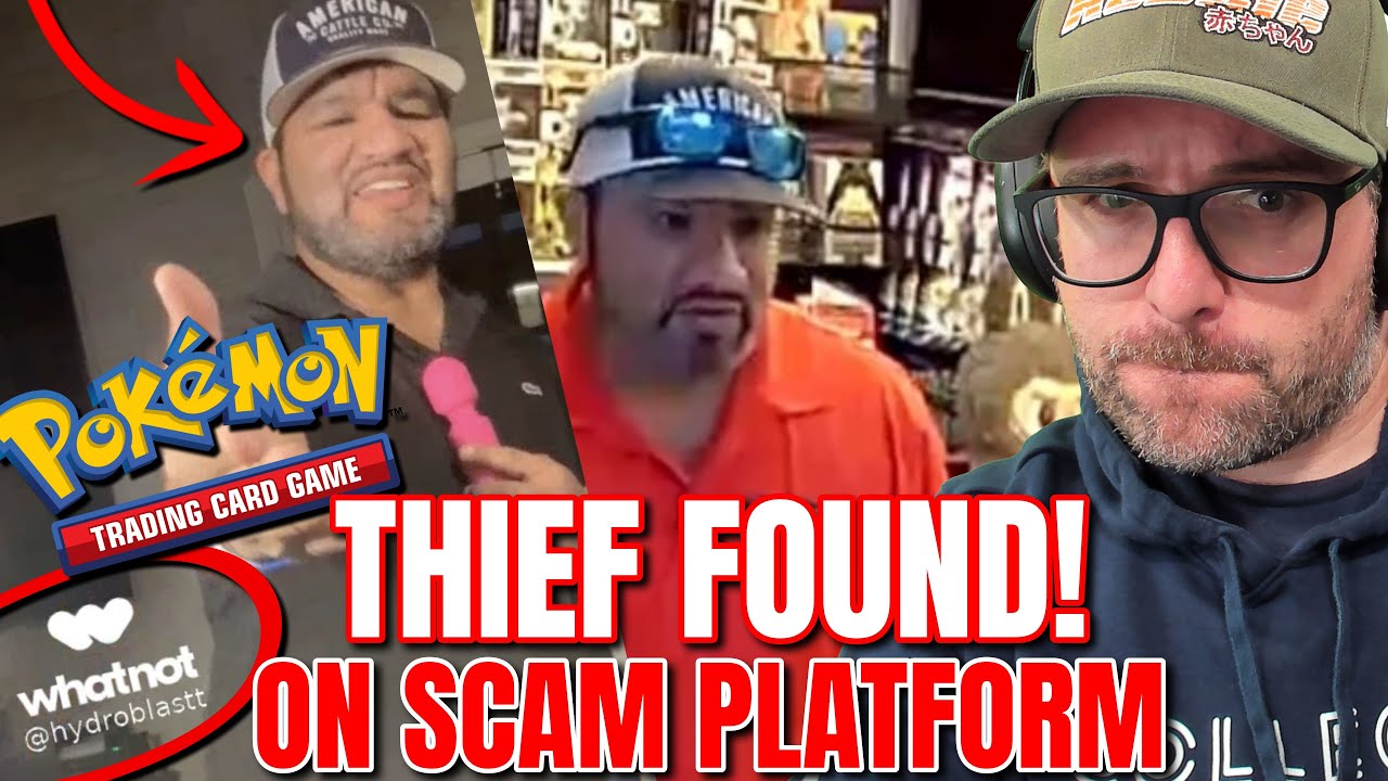 This Game Store Pokemon Card Thief Is A Whatnot Seller (Not Surprised) John 