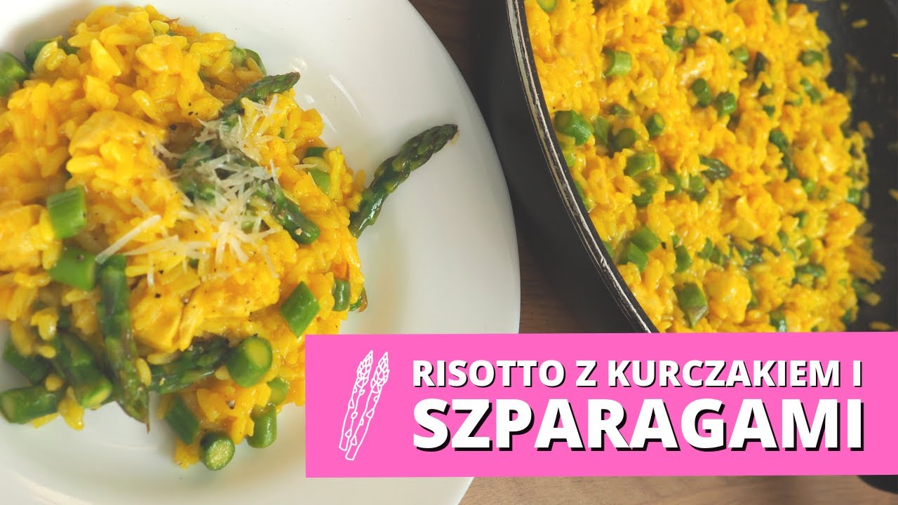 😍 Jak zrobić RISOTTO ze SZPARAGAMI i kurczakiem?