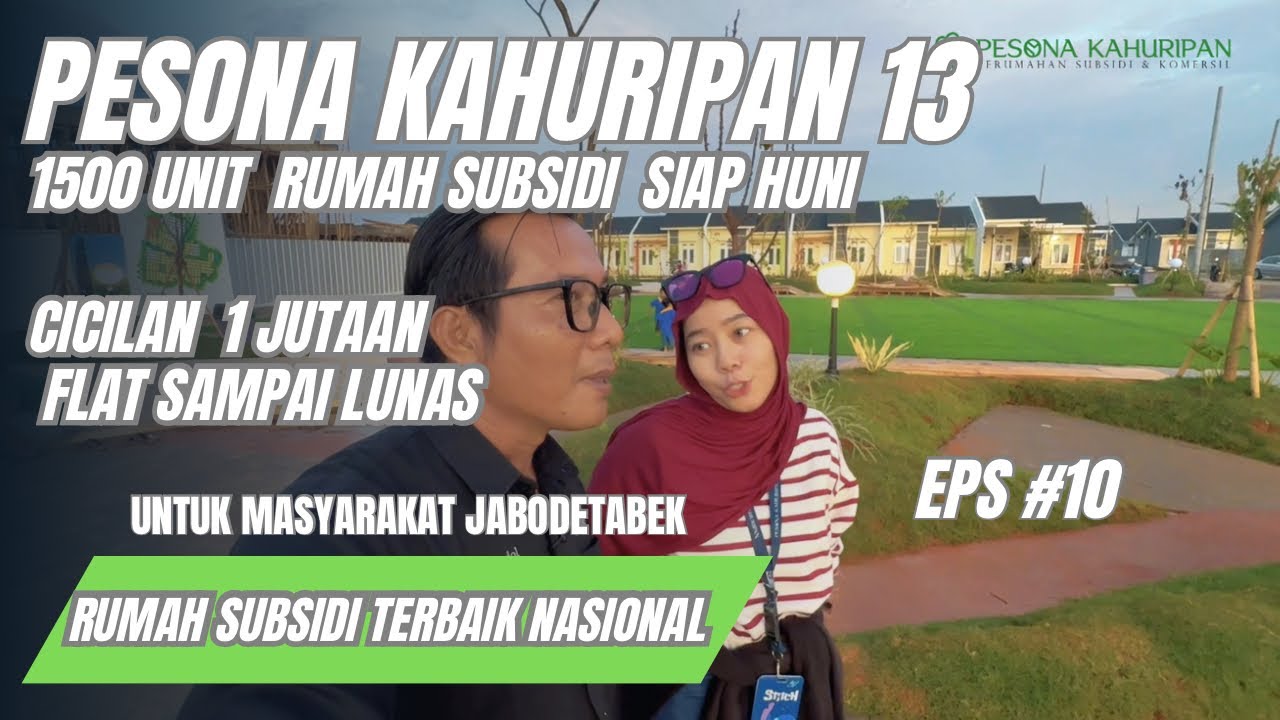 PESONA KAHURIPAN 13 (EPS #10) TAHAP 3 RUMAH SUBSIDI SUDAH DI BUKA ,BANGUNAN READY TINGGAL PILIH 