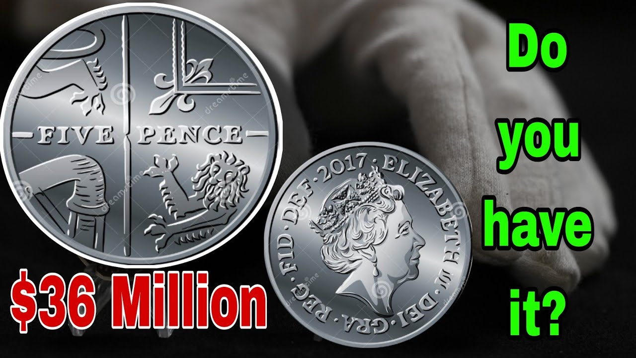 UK 2017 FIVE PENCE 5P Coin VALUE REVIEW